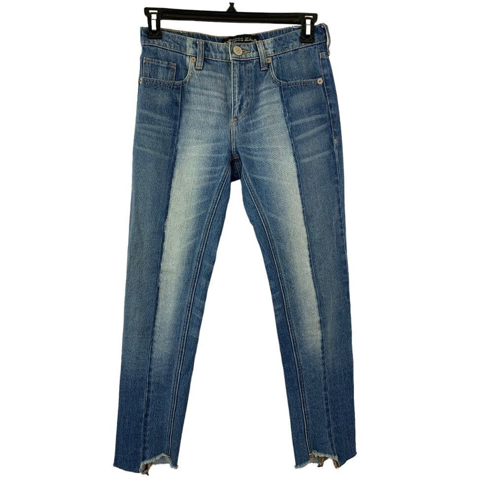 Express Jeans Women's Denim Multi-Pattern Jeans